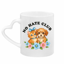 Кружки з ручкою у вигляді серця