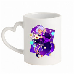 Кружки с ручкой в виде сердца