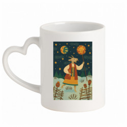 Кружки з ручкою у вигляді серця