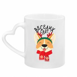 Кружки з ручкою у вигляді серця - FATLINE