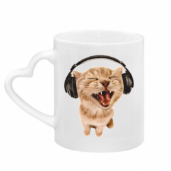 Кружки з ручкою у вигляді серця