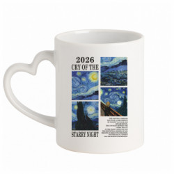 Кружки з ручкою у вигляді серця - FATLINE