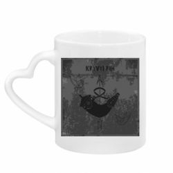 Кружки с ручкой в виде сердца - FATLINE