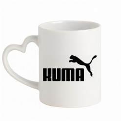 Кружки з ручкою у вигляді серця