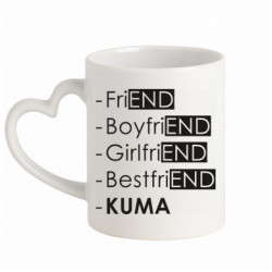 Кружки с ручкой в виде сердца