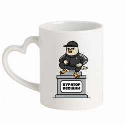 Кружки с ручкой в виде сердца