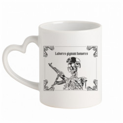 Кружки с ручкой в виде сердца