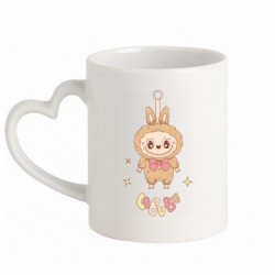 Кружки с ручкой в виде сердца