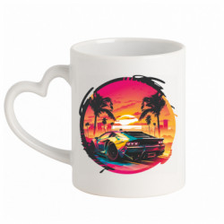 Кружки з ручкою у вигляді серця