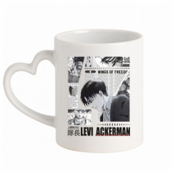 Кружки с ручкой в виде сердца - FATLINE