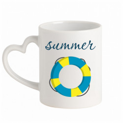 Кружки с ручкой в виде сердца