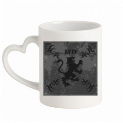 Кружки з ручкою у вигляді серця