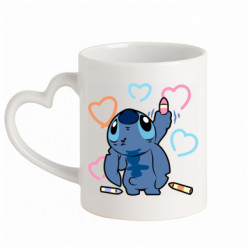 Кружки з ручкою у вигляді серця