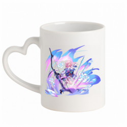 Кружка с ручкой в виде сердца March 7th - FATLINE Кружка с ручкой в виде сердца March 7th