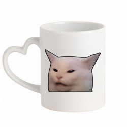 Кружки с ручкой в виде сердца