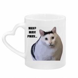 Кружки з ручкою у вигляді серця