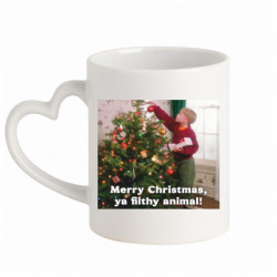 Кружки с ручкой в виде сердца