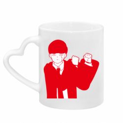 Кружки з ручкою у вигляді серця - FATLINE