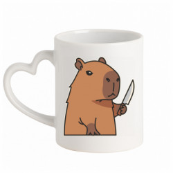 Кружки с ручкой в виде сердца