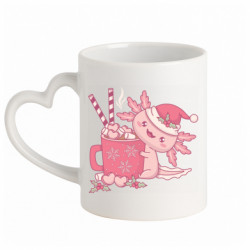 Кружки с ручкой в виде сердца