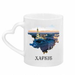 Кружки с ручкой в виде сердца - FATLINE