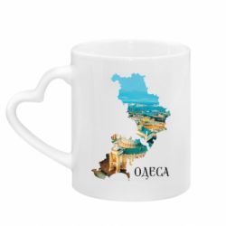 Кружки з ручкою у вигляді серця