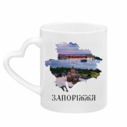 Кружки с ручкой в виде сердца - FATLINE