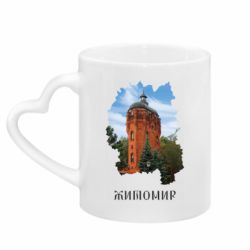 Кружки с ручкой в виде сердца - FATLINE