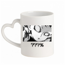 Кружки с ручкой в виде сердца