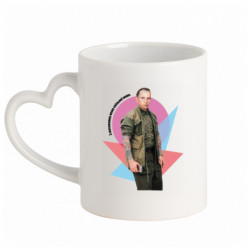 Кружки с ручкой в виде сердца
