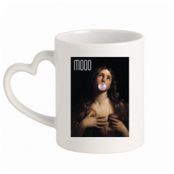 Кружки с ручкой в виде сердца