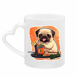 Кружки з ручкою у вигляді серця - FATLINE