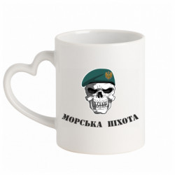 Кружки с ручкой в виде сердца - FATLINE