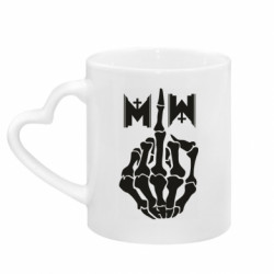 Кружки з ручкою у вигляді серця