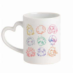 Кружки с ручкой в виде сердца