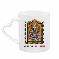 Кружки с ручкой в виде сердца - FATLINE