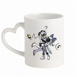 Кружки с ручкой в виде сердца