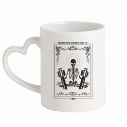 Кружки с ручкой в виде сердца