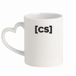 Кружки с ручкой в виде сердца