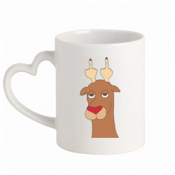 Кружки з ручкою у вигляді серця