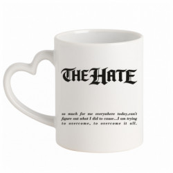 Кружки з ручкою у вигляді серця - FATLINE