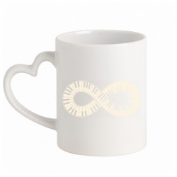 Кружки с ручкой в виде сердца