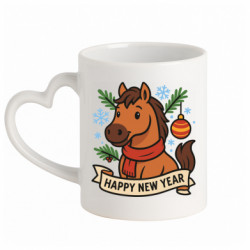 Кружки з ручкою у вигляді серця