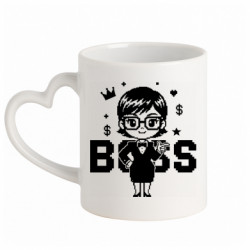 Кружки з ручкою у вигляді серця