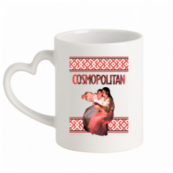 Кружки с ручкой в виде сердца