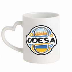 Кружки з ручкою у вигляді серця