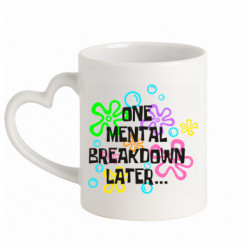 Кружки с ручкой в виде сердца