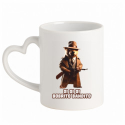 Кружки с ручкой в виде сердца