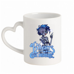 Кружки з ручкою у вигляді серця