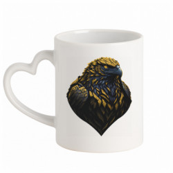 Кружки с ручкой в виде сердца